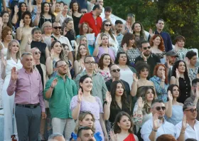 (Φωτογραφίες) Σάπες: Πλατιά χαμόγελα στην ορκωμοσία της ΑΣΠΑΙΤΕ