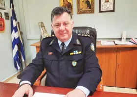 Παραμένει περιφερειακός αστυνομικός διευθυντής Β. Αιγαίου ο Κομοτηναίος Μ. Σεβδυνίδης