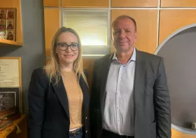 Τη διοικήτρια του Νοσοκομείου Κομοτηνής υποδέχθηκε ο Θεόδωρος Σαββάκης