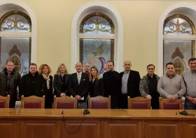 Βασιλόπιτα έκοψε το Εμπορικό & Βιομηχανικό Επιμελητήριο Ροδόπης