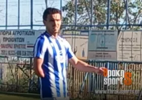 ΕΠΣ Έβρου: Ο πρωταθλητής με την ομάδα του Εθνικού Αλεξανδρούπολης που παίζει μπάλα έχοντας εκ γεννετής μόνο ένα χέρι
