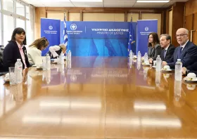 Τι συζήτησαν Φλωρίδης – Κοβέσι στο υπουργείο Δικαιοσύνης