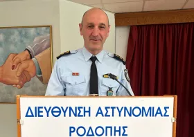 Πήρε βαθμό και παραμένει στη θέση του αστυνομικού διευθυντή Ροδόπης ο Γιώργος Ζιώγας