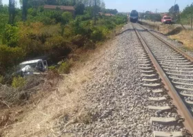 Hellenic Train: Το φορτηγό παραβίασε αφύλακτη ισόπεδη διάβαση