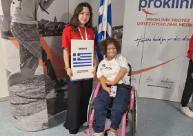 Σημαιοφόρος στους Ευρωπαϊκούς Αγώνες Νέων Αναπήρων Αθλητών η Αρετή του Ηρόδικου!