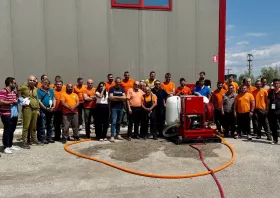 Νέα σύγχρονη μονάδα πυρόσβεσης παρέλαβε η Interplast στη ΒΙ.ΠΕ. Κομοτηνής