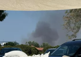 Μικρής έκτασης φωτιά στην Αρωγή έσβησε η Πυροσβεστική