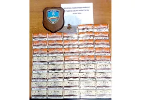 Σύλληψη για κάνναβη και λαθραίο καπνό στο λιμάνι Κεραμωτής