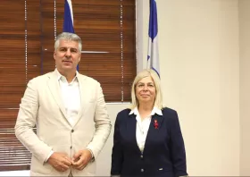 Εθιμοτυπική συνάντηση Χτ. Τοψίδη – Ζ. Κοσμίδου