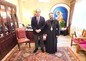Τον κοσμήτορα της Σχολής Ανθρωπιστικών Σπουδών ΔΠΘ υποδέχτηκε ο Μητροπολίτης