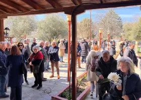 Σε κλίμα βαθιάς θλίψης το τελευταίο αντίο στον Δημήτρη Κοτσάκη – ΕΙΚΟΝΕΣ