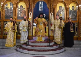 Η λιτανεία των εικόνων στον Ευαγγελισμό της Θεοτόκου Κομοτηνής – ΕΙΚΟΝΕΣ 