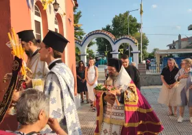 Λείψανα των Πέντε Νεομαρτύρων Σαμοθράκης και Μάκρης υποδέχτηκε το Θρυλόριο