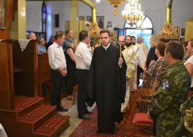 Λείψανο των Αγίων Πέντε ενδόξων νεομαρτύρων υποδέχτηκε η Μέστη