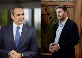 Μετωπική Μητσοτάκη - Ανδρουλάκη στη Βουλή για κράτος δικαίου και διαφάνεια