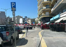 Προσοχή: Πτώση σοβάδων στην οδό Ορφέως