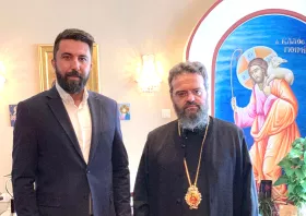 Επίσκεψη Οζ. Φερχάτ στον Μητροπολίτη Μαρωνείας & Κομοτηνής