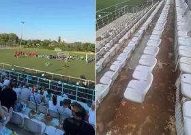 Π. Ζωγράφου: Γεμάτη σκουριές η κερκίδα στα γήπεδα ΕΠΣ Θράκης