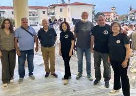 Το γλέντησαν παραδοσιακά Κρητικοί και φίλοι στην Κομοτηνή