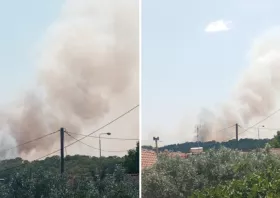 Πυρκαγιά στα Άβδηρα