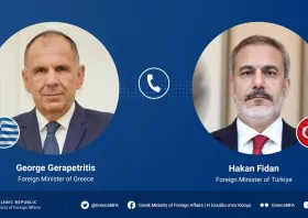 Τηλεφωνική επικοινωνία Γεραπετρίτη - Φιντάν