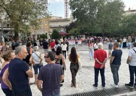 Συμβολική διαμαρτυρία και στην Κομοτηνή για τα Τέμπη