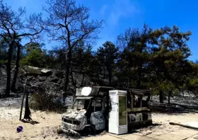 Θάσος: Τι άφησε πίσω της η φωτιά στο Γλυκάδι