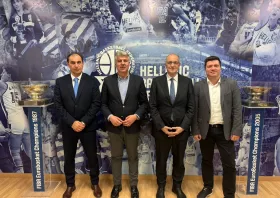 Η Περιφέρεια ΑΜΘ στο επίκεντρο του ελληνικού μπάσκετ: Συνάντηση Χριστόδουλου Τοψίδη με τον Πρόεδρο της ΕΟΚ Βαγγέλη Λιόλιο