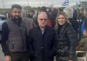 Ντ. Χαριτόπουλος από μπλόκο: «Ξεκάθαρη στήριξη στον δίκαιο αγώνα των αγροτών»