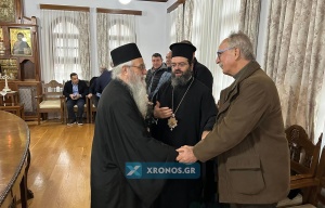 Στο Άγιο Όρος ο Μητροπολίτης και φορείς της Ροδόπης Στο Άγιο Όρος ο Μητροπολίτης και φορείς της Ροδόπης