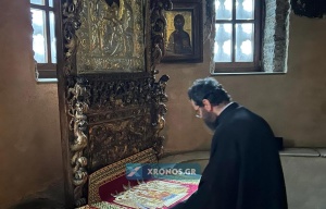 Στο Άγιο Όρος ο Μητροπολίτης και φορείς της Ροδόπης Στο Άγιο Όρος ο Μητροπολίτης και φορείς της Ροδόπης