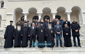 Στο Άγιο Όρος ο Μητροπολίτης και φορείς της Ροδόπης Στο Άγιο Όρος ο Μητροπολίτης και φορείς της Ροδόπης