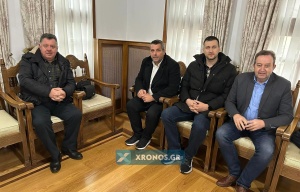 Στο Άγιο Όρος ο Μητροπολίτης και φορείς της Ροδόπης Στο Άγιο Όρος ο Μητροπολίτης και φορείς της Ροδόπης
