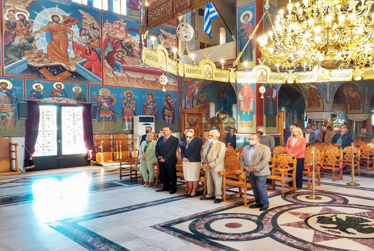 Οι δικηγόροι της Ροδόπης τίμησαν τον Άγιο Διονύσιο τον Αρεοπαγίτη