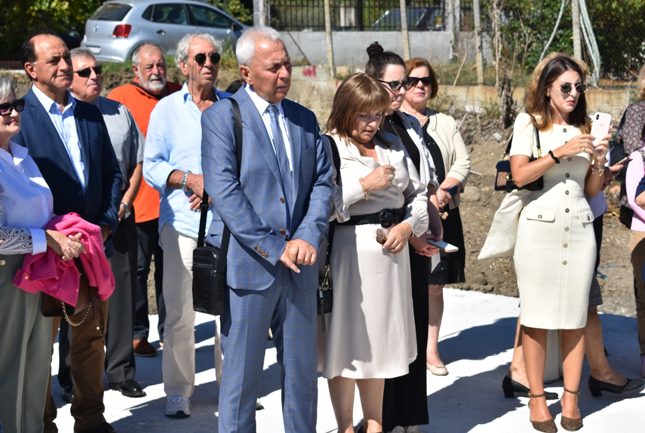 Θεμελιώθηκε ο νεοαναγειρόμενος ναός Αγίας Αικατερίνης Μεσοχωρίου